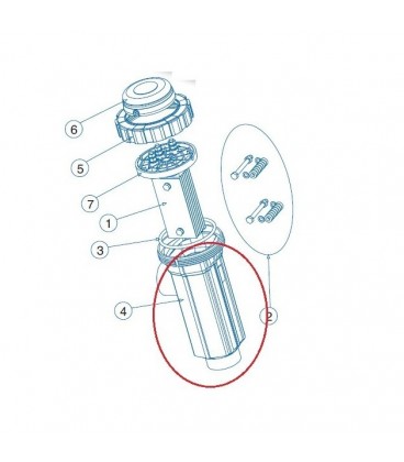 Celula Vaso Serie Domotic IDEGIS. R-301