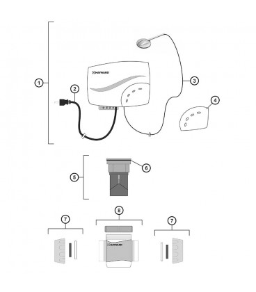 Junta tórica célula Hayward. GLXDIYORING