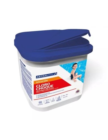 CLORO DE CHOQUE GRANULADO 5 kg....