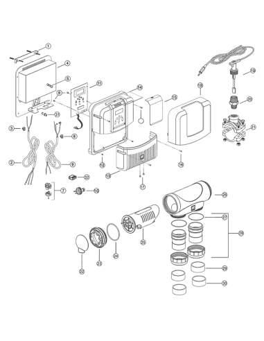 Electrodo eXO® iQ LS 35 Zodiac. R0635203 Electrodo eXO® iQ LS 35 Zodiac. R0635203