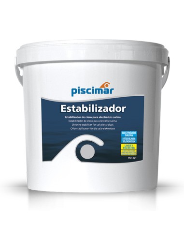 Estabilizador de cloro para electrolisis salina 1 Kg. Piscimar. 202037