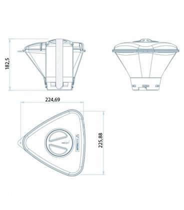 DOSIFICADOR FLOTANTE SHARK PARA 5 PASTILLAS DE 200gr DOSIFICADOR FLOTANTE SHARK PARA 5 PASTILLAS DE 200gr
